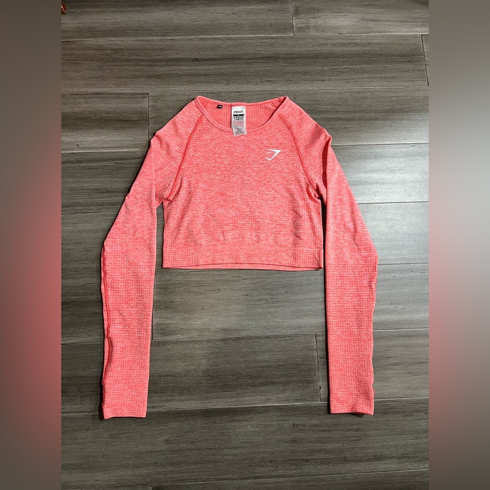 Gymshark Adapt Seamless Long Sleeved Crop Top‎
